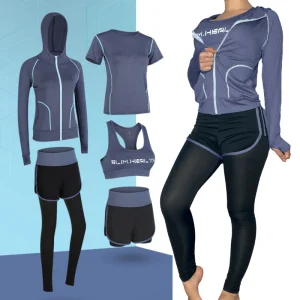 Tenue de Sport Femme Slim Healthy 5 Pièces