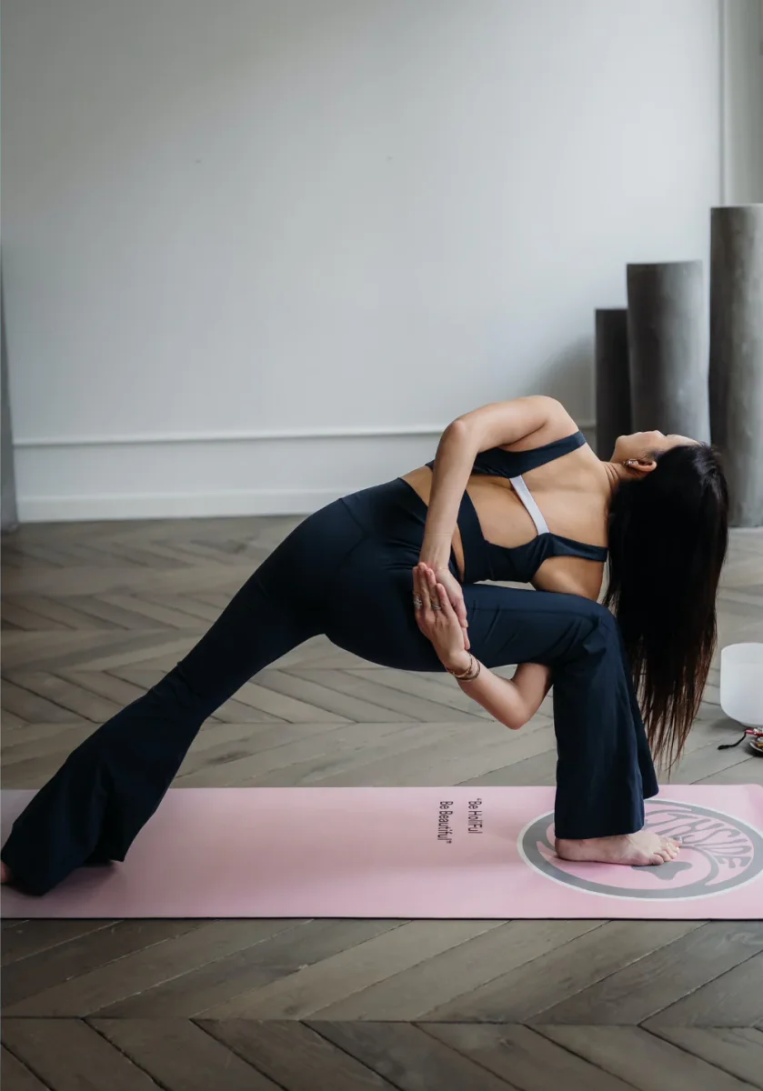 Pantalon Flair MEL bleu marine – Image 5