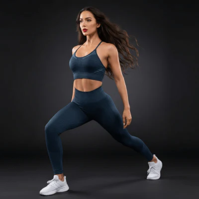 Tenue Sport Femme Chic | Ensemble Fitness Élégant - Positiflow – Image 3