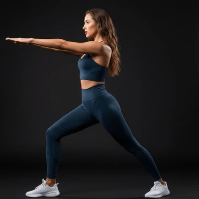 Tenue Sport Femme Chic | Ensemble Fitness Élégant - Positiflow – Image 8