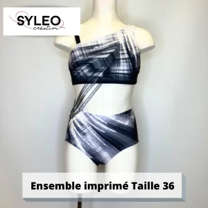Tenue Pole dance - ensemble imprimé