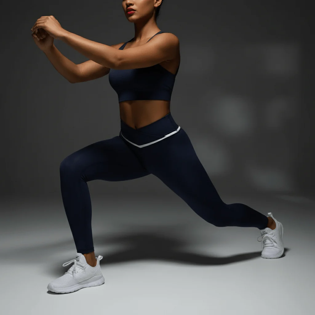 Legging Sport Crossover Femme: Confort, Maintien, Performance Yoga & Fitness – Image 5