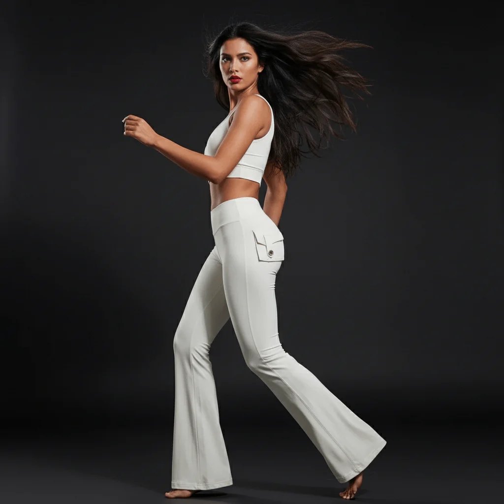 Legging Femme Évasé "Flare" - L'Alliance du Confort et de l'Élégance – Image 9