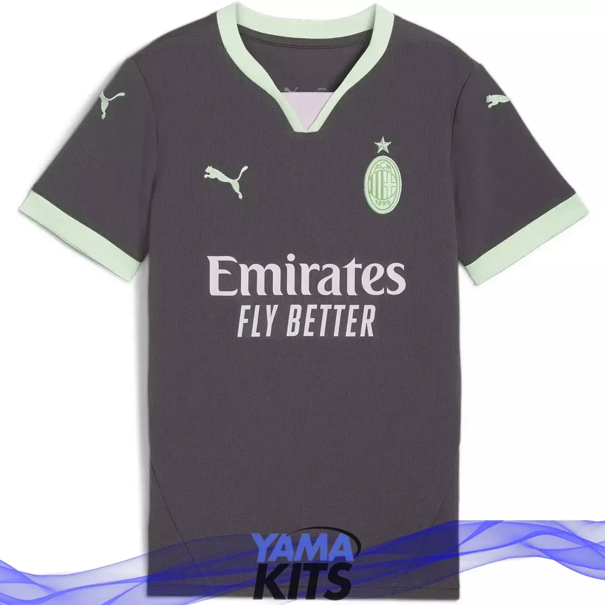 Maillot Ac Milan Third "Gris" 2024/2025