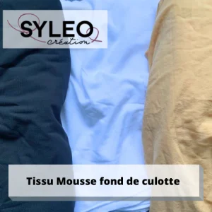 Tissu mousse fond de culotte