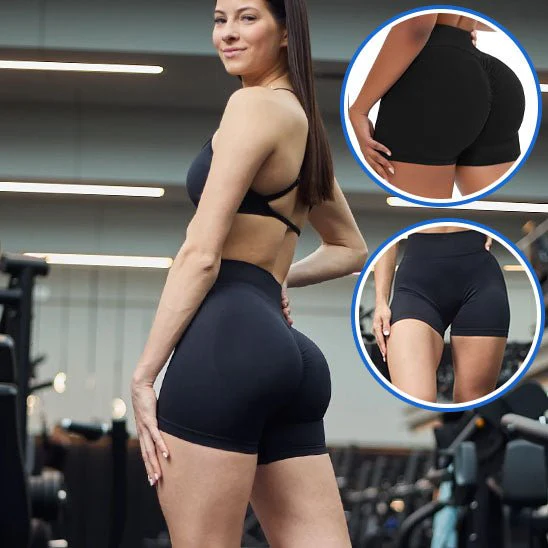 Short Femme de Sport Sans Couture - Cycliste Fitness – Image 7