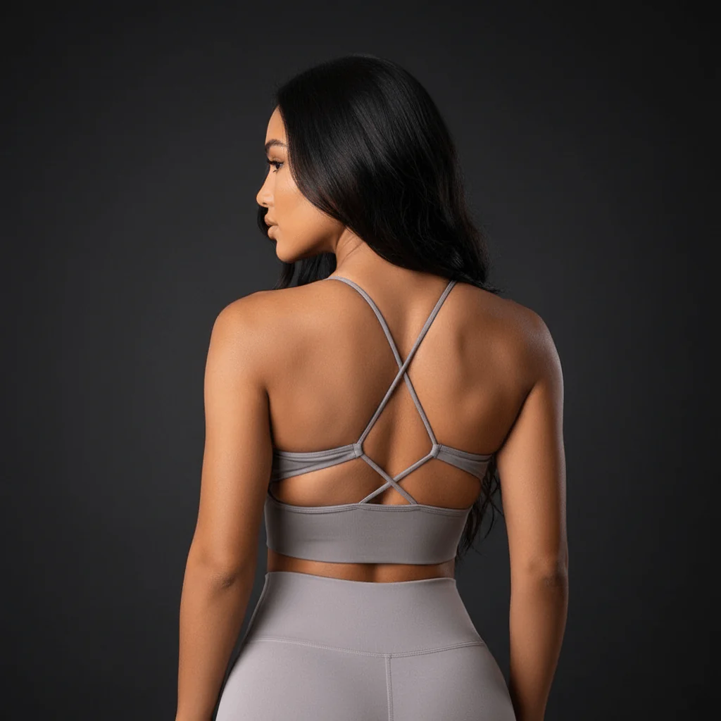 Sports Yoga Bra : Soutien-gorge Push-Up Seamless Respirant pour Femmes Actives – Image 7