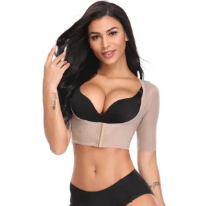 Brassière en Satin Correction Bras et Dos